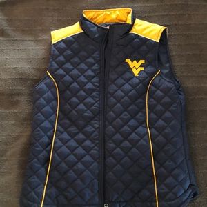 WVU quilted Mountaineer Vest